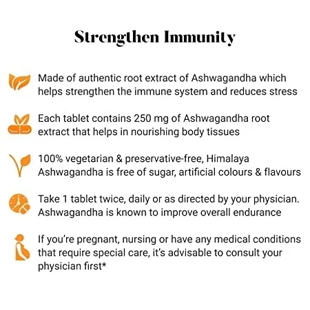 Himalaya Ashvagandha Tablets - General Wellness, 60 Tablets-5.webp